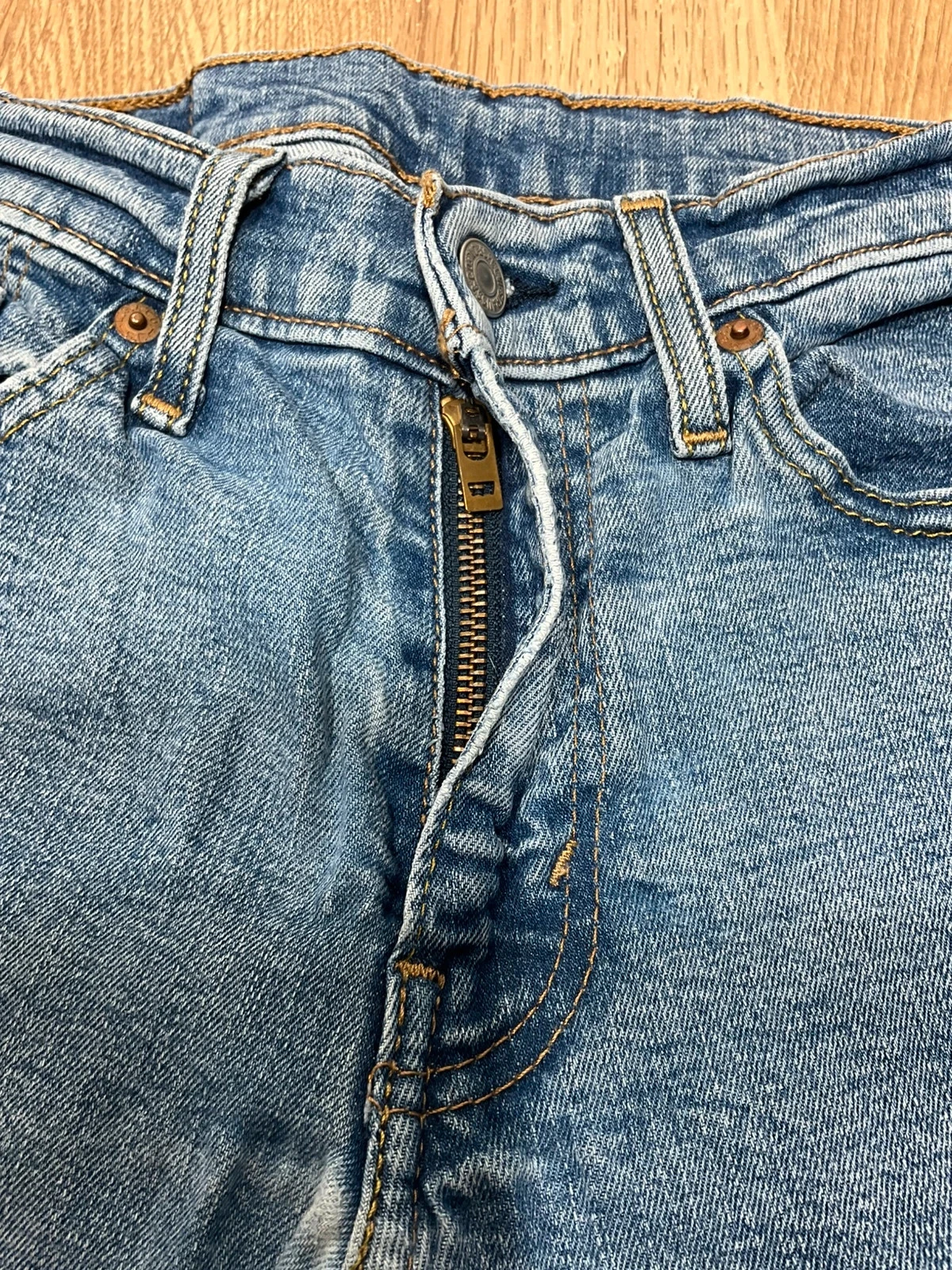 Jean Levi's Coupe Slim Homme W29 L30 Vintage Bleu Délavé Lvh 250 – photo 4